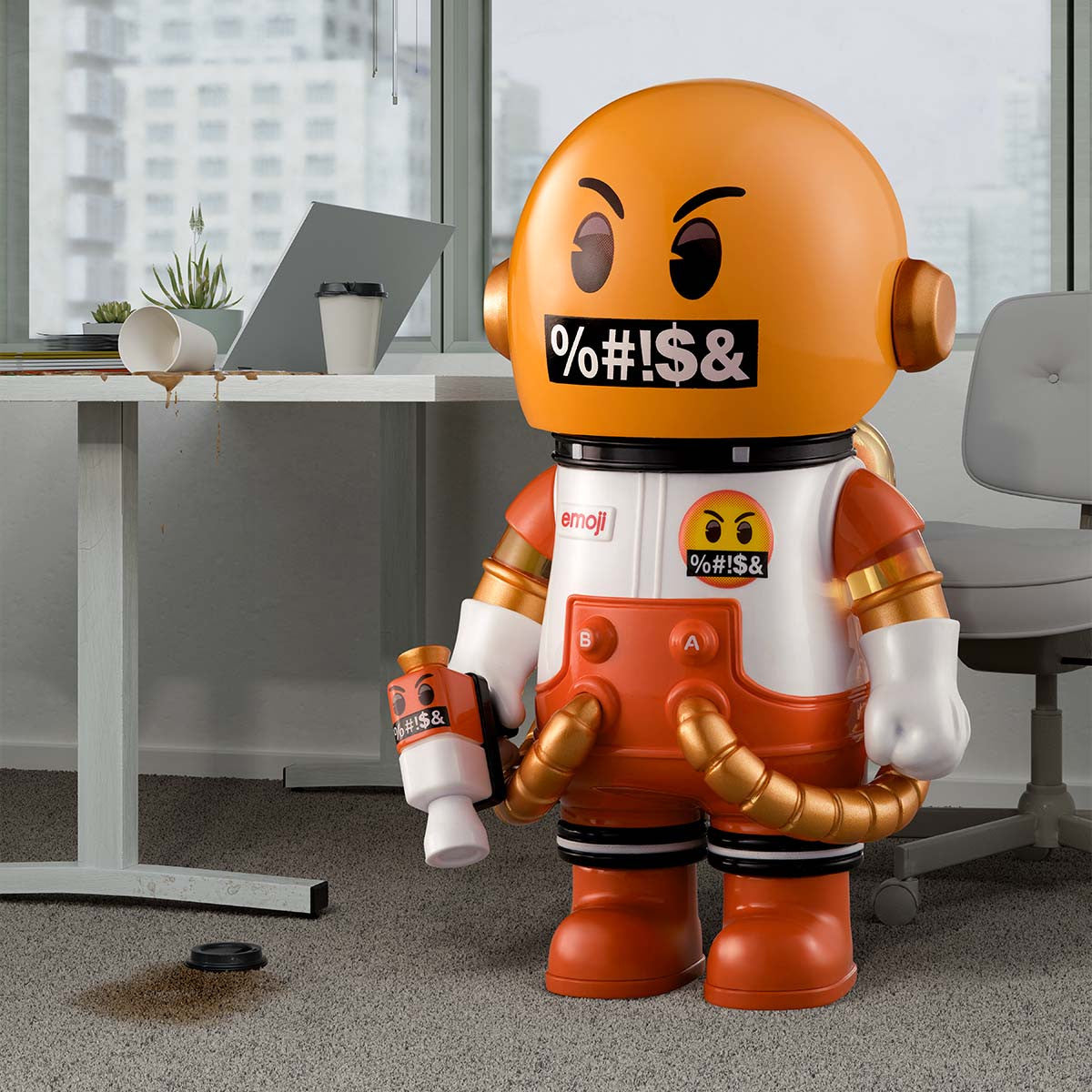 mega-space-molly-100-emojiв„ў-series  POP Mart MOLLY