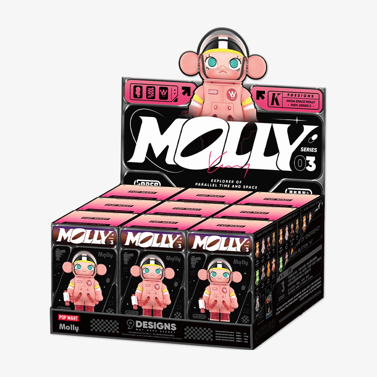 mega-space-molly-100-series-3  POP Mart MOLLY