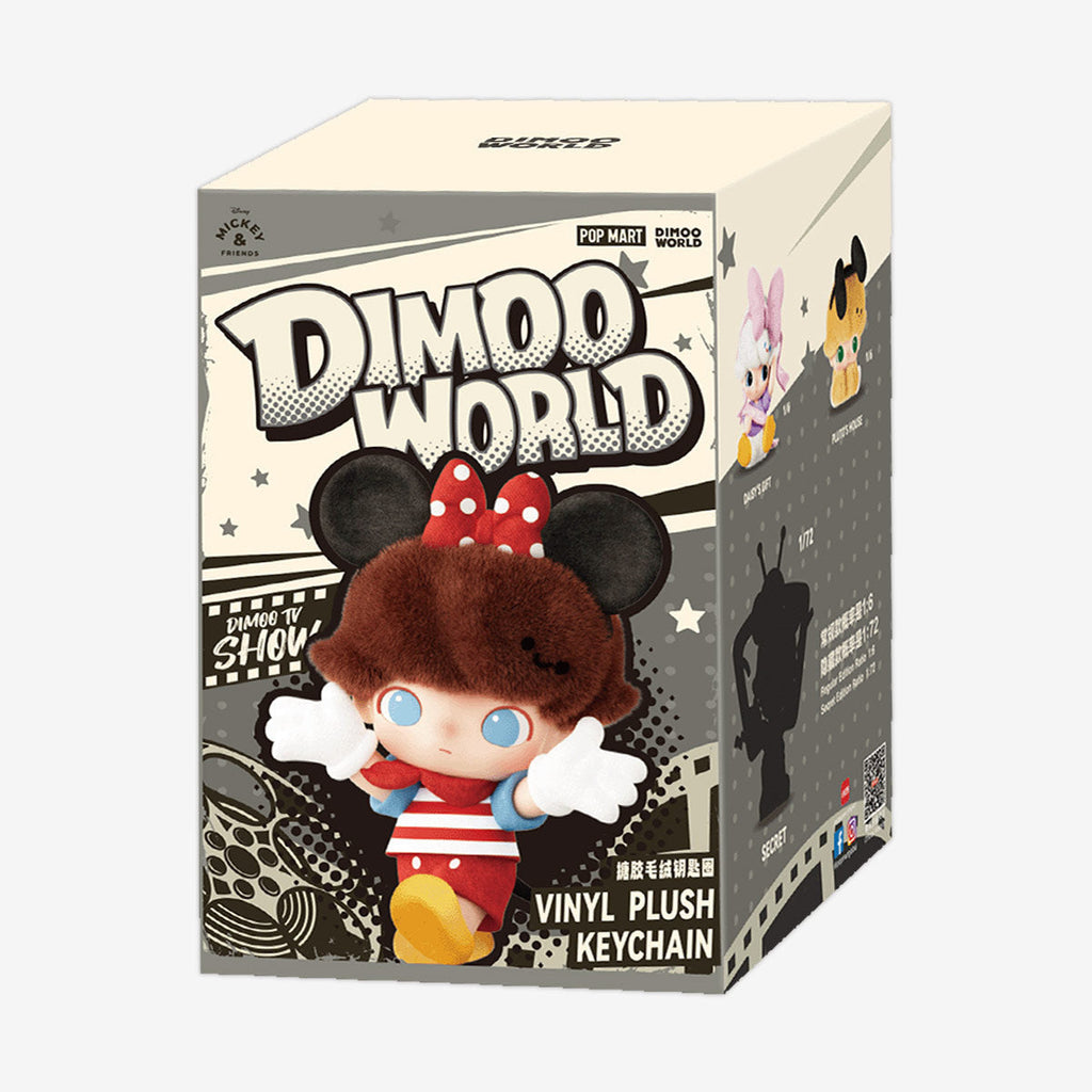 dimoo-world-disney-series-vinyl-plush-keychain-blind-box| POP MART DIMOO