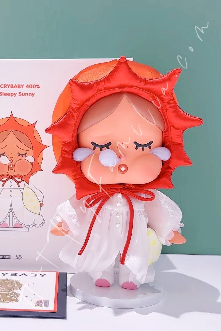 400-mega-crybaby-400-the-sleepy-sunny-POP Mart Crybaby