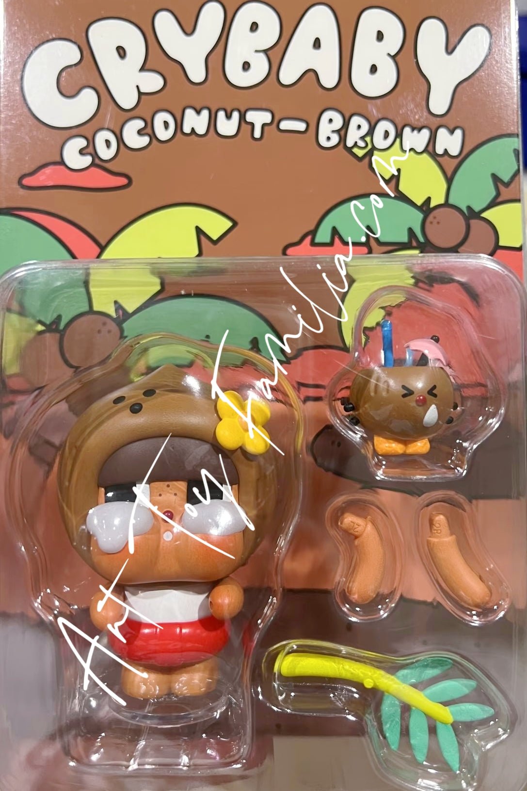 crybaby-coconut-brown-figurine-POP Mart Crybaby