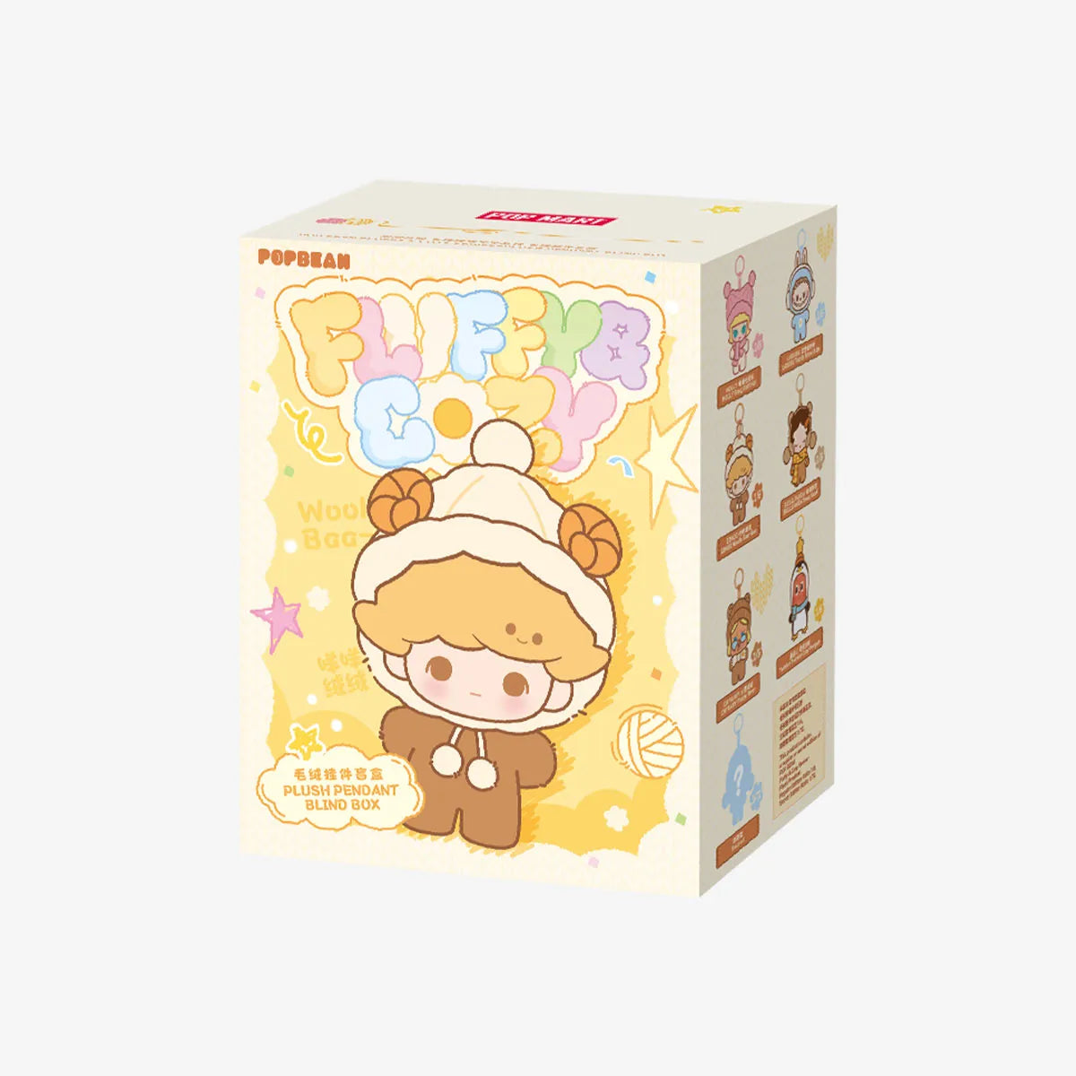 pop-bean-fluffy-cozy-series-plush-pendant-blind-box| POP MART DIMOO