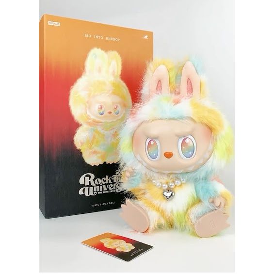 POP MART Labubu The Monsters Big Into Energy Rock the Universe Vinyl Plush Doll  others